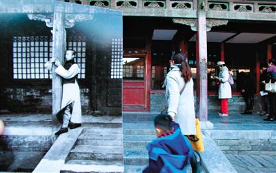 故宮曬穿越照 故宮曬穿越照